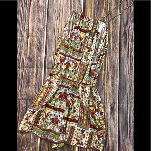 H&M Coachella Floral Boho open back romper 4 US